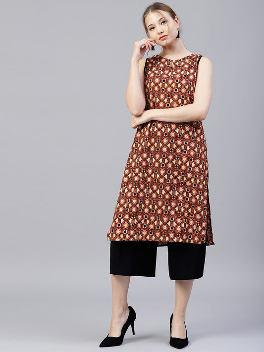 Women's cotton straight Kurti